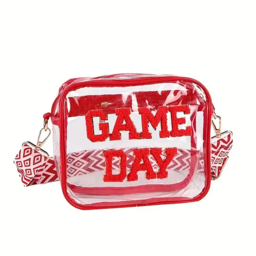 ‼️‼️Clearance New Red Clear Game Day Bag - Picture 3 of 4